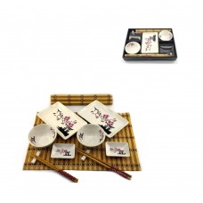 Набір посуду для суші на 2 персони білий Сакура (34282H)